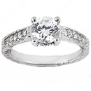 side stone engagement rings