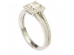 Thin Split Shank Halo