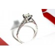 Diamond Cathedral Engagement Ring