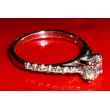 Diamond Cathedral Engagement Ring 1.8 mm