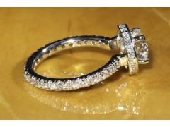 Halo Engagement Ring
