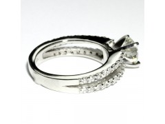 Split Shank Engagement Ring