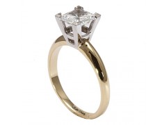 Two Tone Solitaire for Square Diamond
