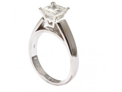 4 MM Classic Cathedral Engagement Ring